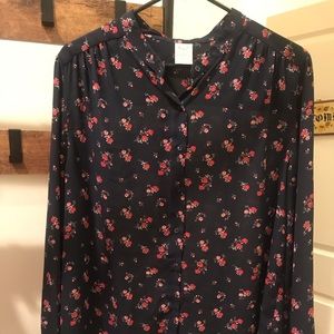 Floral Faded Glory Blouse